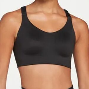 Calia Sports Bra Made To Move Racerback Black Adjustable Straps Size Large NEW